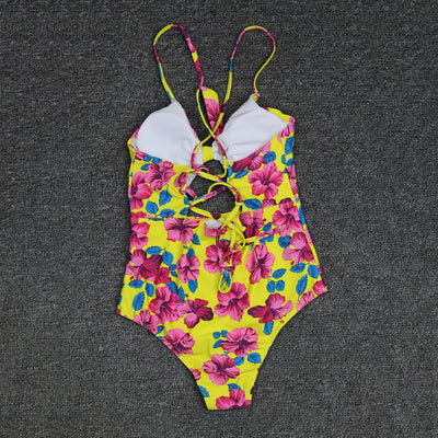 Traje de Baño Entero para Mujer con Tirantes Cruzados - Image 12
