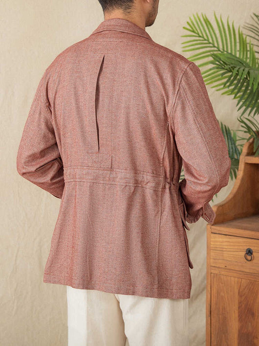 Chaqueta Casual Retro Espiga Transpirable - Image 5