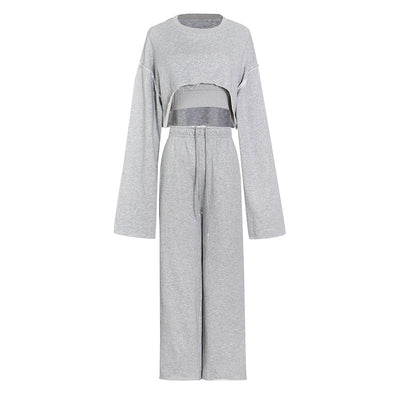 Conjunto de 3 Pantalones Rectos de Pierna Ancha - Image 4
