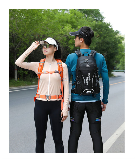 Mochila de Senderismo AZELA 30L Naranja - Resistente para Trekking y Montañismo - Image 40