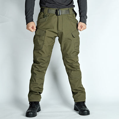 Pantalones Tácticos Invierno Hombre - Forro Polar Impermeables Shark Skin - Image 25