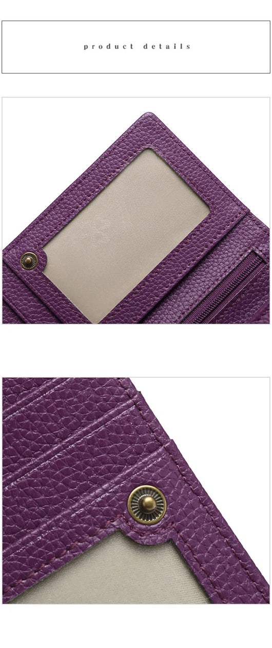 Cartera Larga de Cuero Genuino para Mujer - Diseño Europeo Premium - Image 19