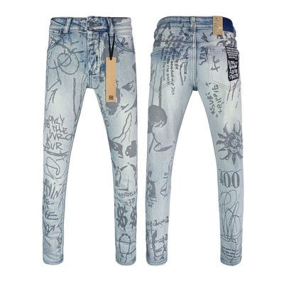 Jeans Ajustados Rotos con Elastano - Casual Moderno para Hombre - Image 8