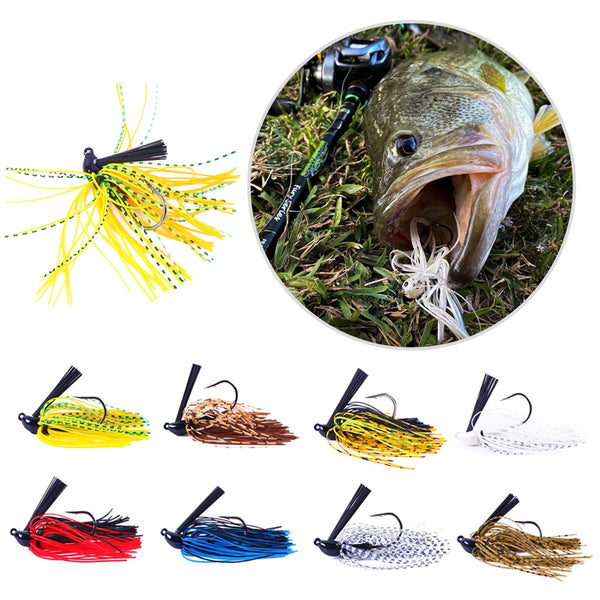 Anzuelo Jig Anti-enganche con Barba para Pesca de Precisión