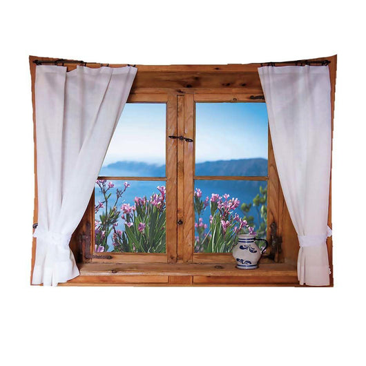 Tela de Fondo con Ventana Falsa y Paisaje 3D - Image 16