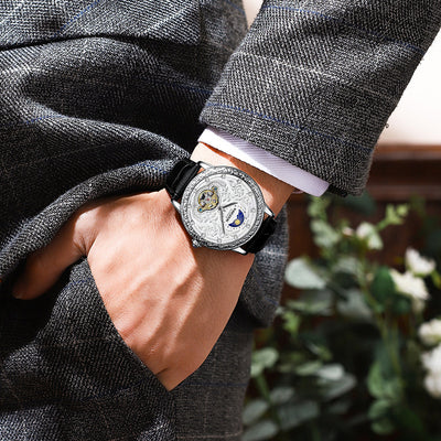 Reloj Mecánico Tourbillon de Lujo para Hombre Ejecutivo - Image 4