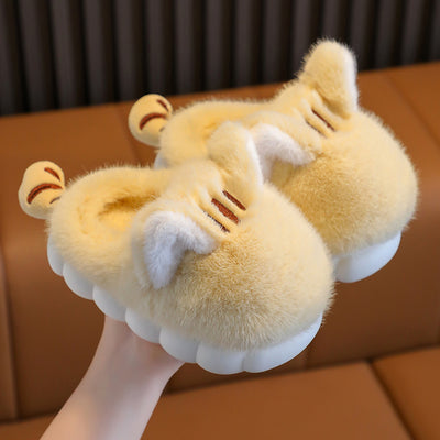 Pantuflas de Algodón para Niños con Diseño de Gatito - Cálidas y Acogedoras - Image 4