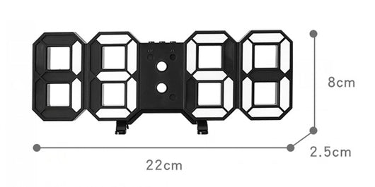 Reloj de Pared LED 3D con Control Remoto - Diseño Moderno Colgante y de Pie - Image 8