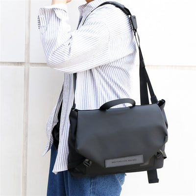 Bolsa Mensajera de Cuero Vintage para Hombre - Maletín Crossbody Ejecutivo de Gran Capacidad - Image 17