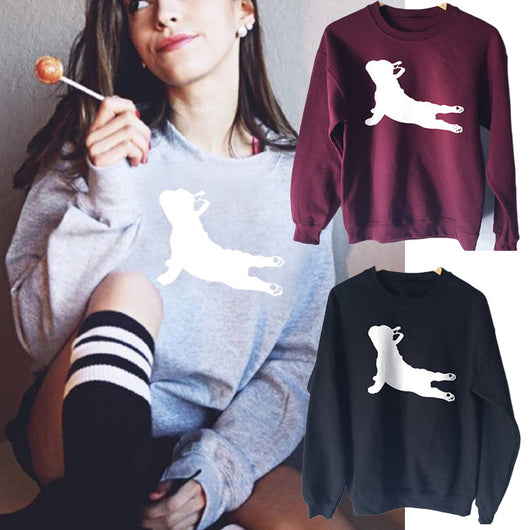 Sudadera French Bulldog en Pose de Yoga - Image 6