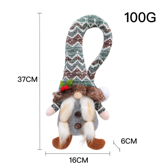 Sujetador de Cortina Navideño con Muñeca sin Rostro - Decoración del Hogar - Image 10