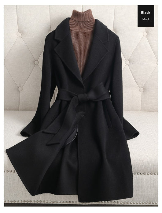 Abrigo de Cachemira Reversible para Otoño e Invierno - Image 14