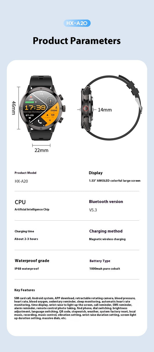 Reloj Inteligente Deportivo Dual con Resistencia al Agua - Image 7