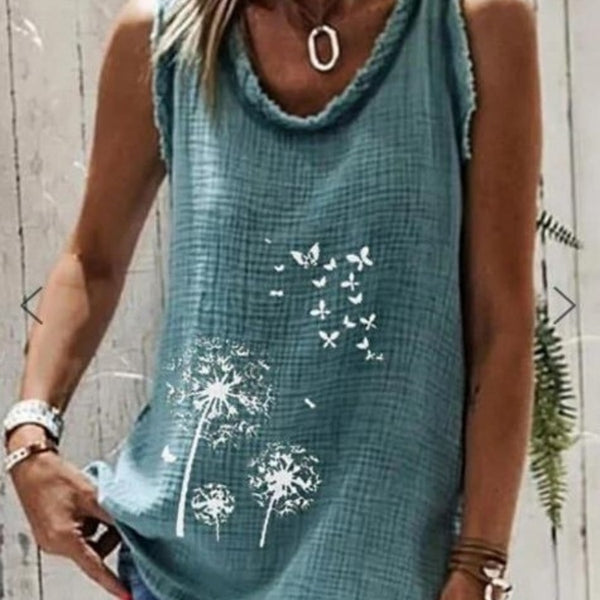 Blusa Versátil sin Mangas con Opción de Manga Corta