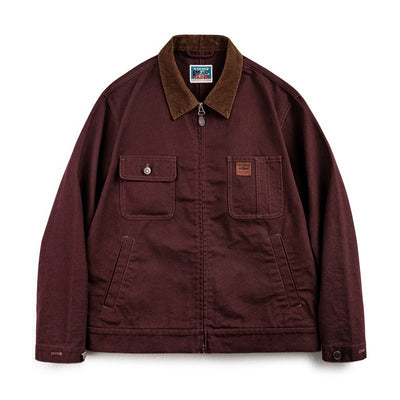 Chaqueta Detroit de Lona Pesada Estilo Retro - Abrigo Safari Corto Resistente - Image 4