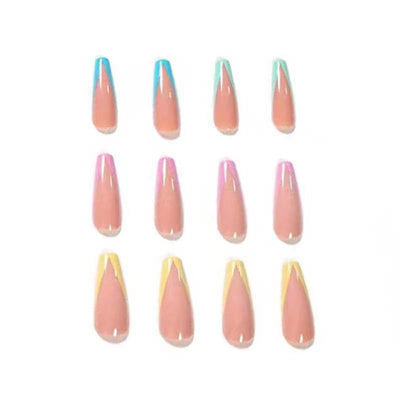 Uñas Postizas Largas de Ballet con Parches Intercambiables - Image 6