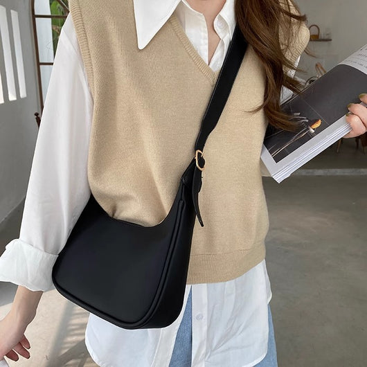 Bolso de Mano Retro Estilo Axilas con Gran Capacidad - Image 13