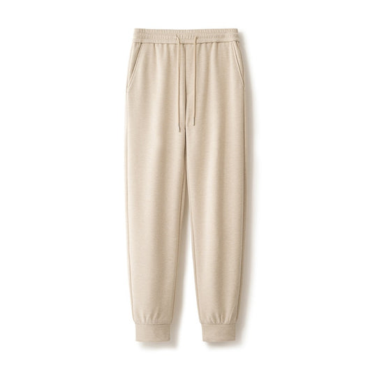 Pantalones de Buzo en Lana con Cintura Elástica y Cordón - Image 3