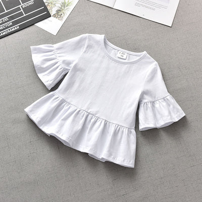 Playera Infantil con Volantes en Mangas - Ideal para Verano - Image 16