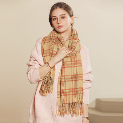 Bufandas de Cachemira con Estampados Modernos para Mujer - Image 3