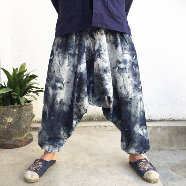 Pantalones Holgados Tipo Bloomers Tailandeses para Hombre