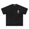 Camiseta Estampada Lavada y Desgastada para Hombre