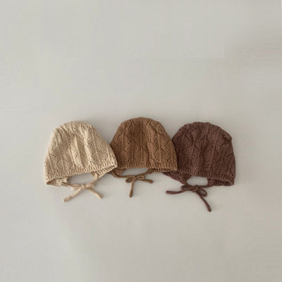 Gorro Tejido Transpirable con Cierre Ajustable para Recién Nacido - Image 18