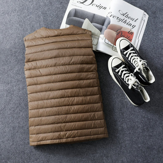 Chaleco Ligero sin Cuello para Otoño e Invierno - Image 14
