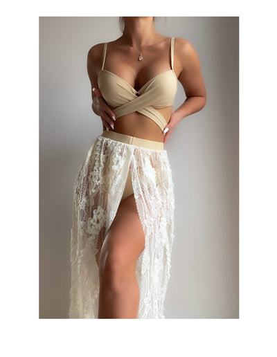 Bikini Dividido Backless con Push Up Sexy - Image 18