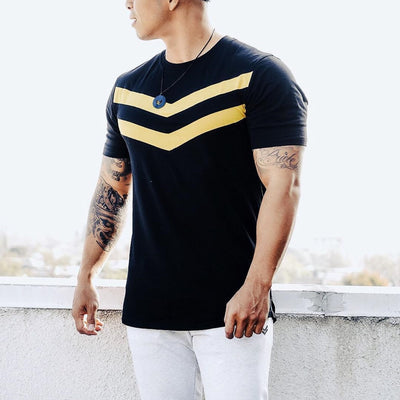 Playera Deportiva de Algodón para Entrenamiento Fitness Hermanos