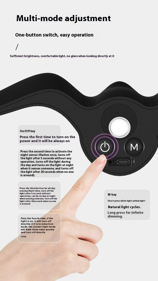 Lámpara LED con Sensor de Movimiento Recargable para Pasillos y Escaleras - Image 21