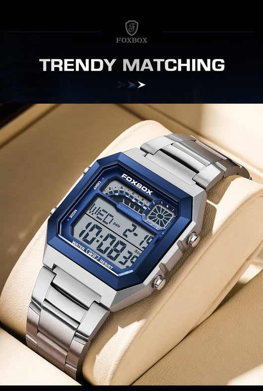 Reloj Deportivo Cuadrado Resistente al Agua para Hombre y Mujer - Image 15