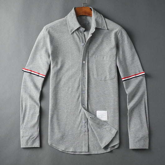 Chaqueta Camisa Tejida con Detalles de Cuentas y Bandas en Brazos - Image 12