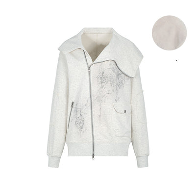 Sudadera Asimétrica Estilo Relajado para Mujer - Image 5