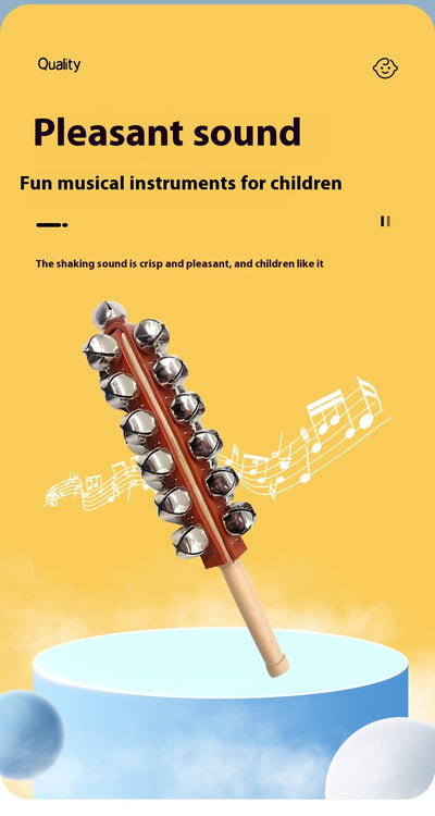 Campanas Musicales Infantiles de 25 Tonos con Mango de Madera - Image 10
