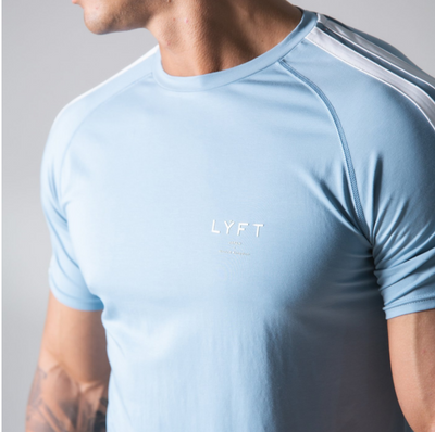 Playera Clásica de Cuello Redondo Manga Corta Color Liso para Hombre - Image 12