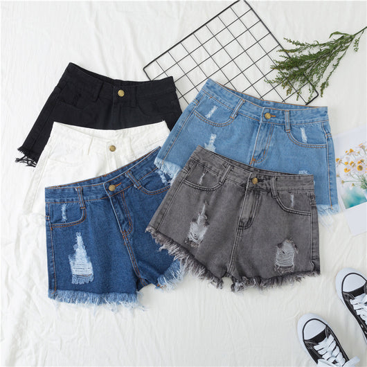 Shorts Vaqueros Holgados de Cintura Alta para Mujer - Image 12