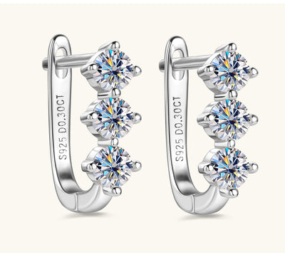 Aretes de Moissanita para Mujer - Elegancia y Sofisticación - Image 11