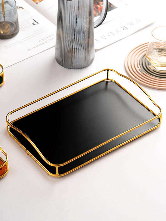 Bandeja Rectangular Organizadora de Té y Bebidas con Almacenamiento - Image 9