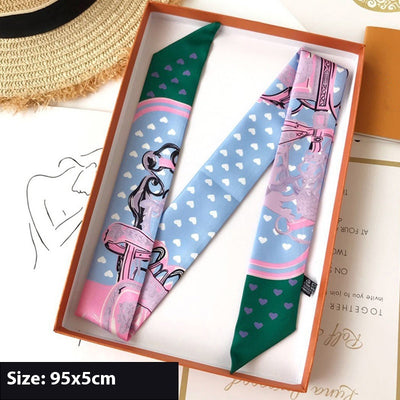 Pañuelos Decorativos para Asas de Bolsas - Cintas Elegantes y Versátiles - Image 19