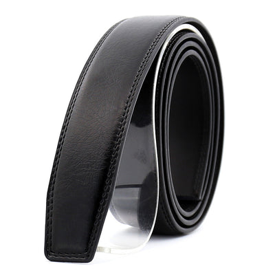 Cinturón de Cuero Genuino con Hebilla Automática Ajustable