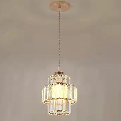 Lámpara de Techo Minimalista de Cristal para Recámara - Image 7