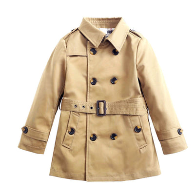 Abrigo Primavera para Niño - Gabardina Clásica Largo - Image 5