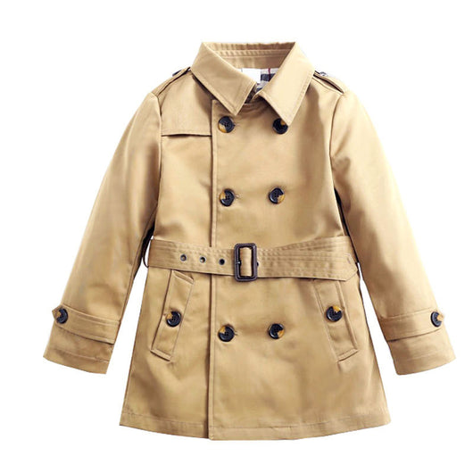 Abrigo Primavera para Niño - Gabardina Clásica Largo - Image 5