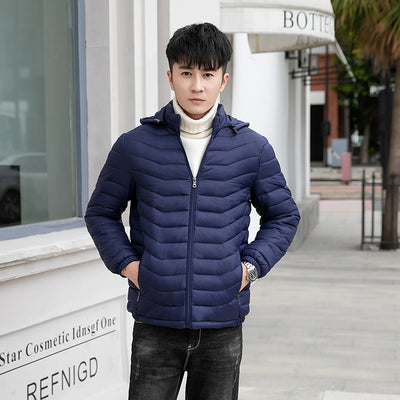 Chaqueta Corta Acolchada Ultraligera para Hombre