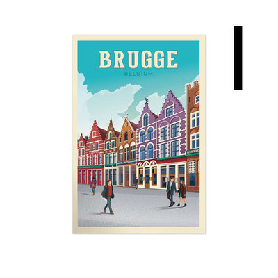 Póster Viaje Ámsterdam Holanda Decoración Dormitorio Alta Calidad - Image 12