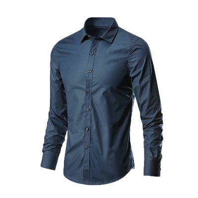 Camisa Casual Blanca para Hombre - Diseño Liso Versátil - Image 10