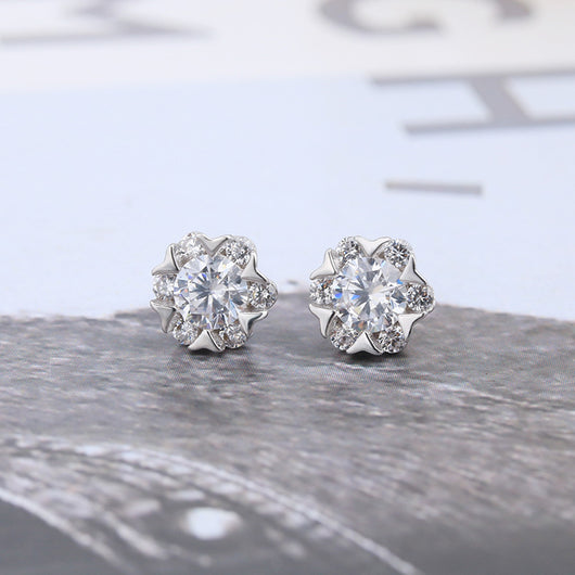 Aretes de Copo de Nieve Auténticos - Image 9