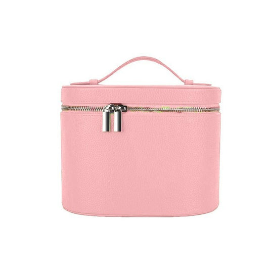 Bolsa de Cosméticos Grande de Cuero con Cierre Elástico - Image 4