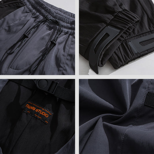 Pantalón de Trabajo con Tirantes y Hebilla de Personalidad - Image 2